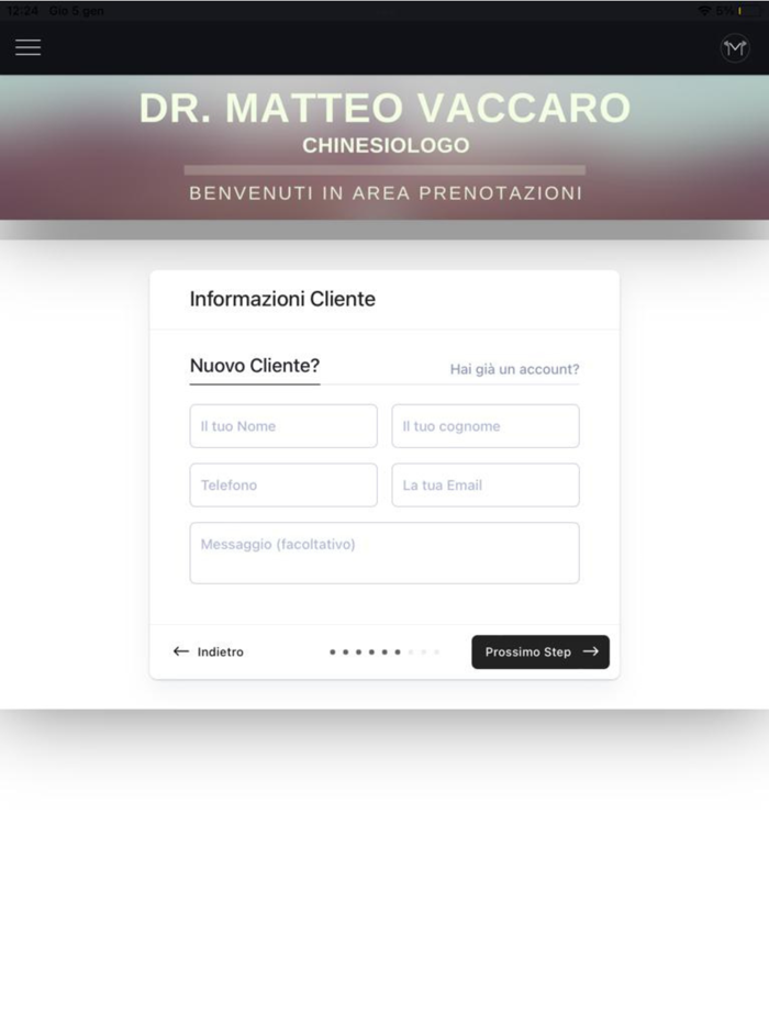 MATTEO VACCARO - TRAINER