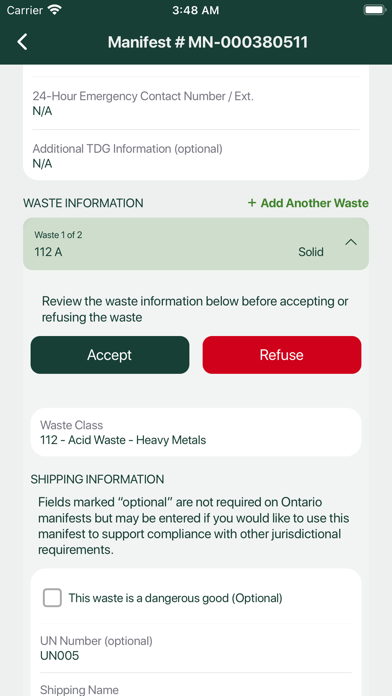RPRA HazTrack Screenshot