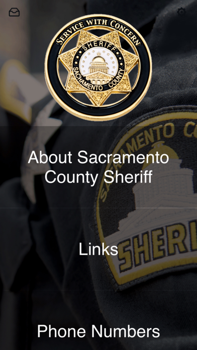 Sacramento Sheriff's Office Screenshot