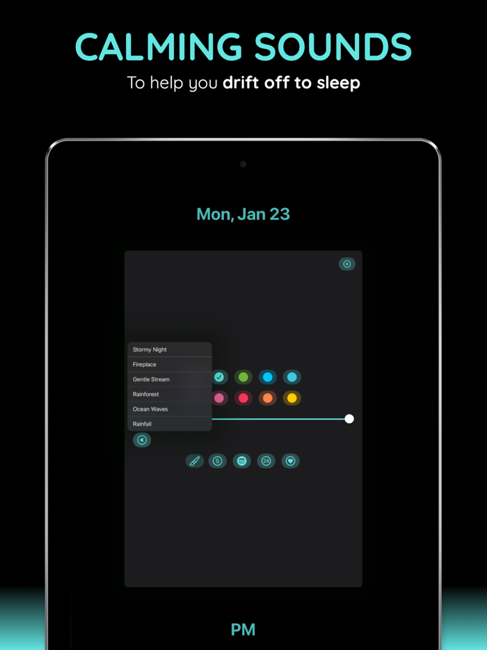 Bed Time  Large Clock