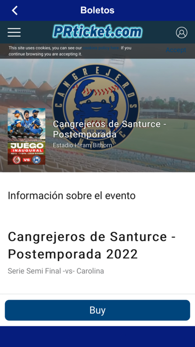 Screenshot #2 pour Cangrejeros de Santurce