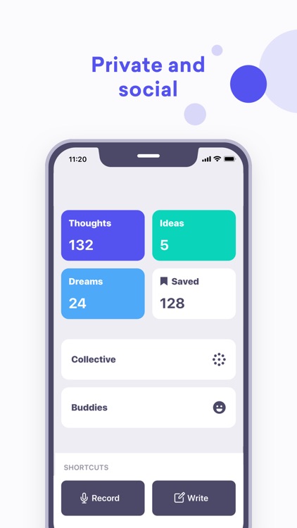 Think App: Share your thoughts