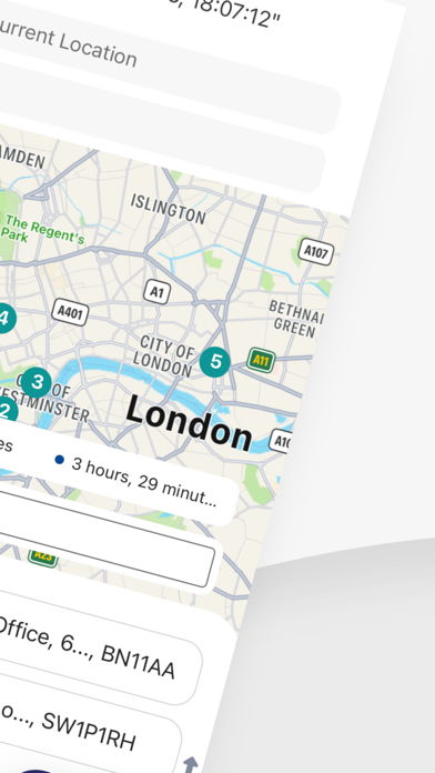 GoRoute Route Planner Screenshot