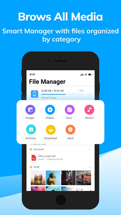 File manager - document reader