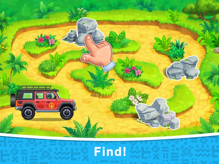 Dinosaur truck car games dig