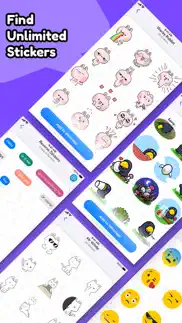 bubblex - imessage sticker app iphone screenshot 1