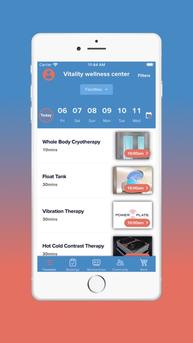 Vitality Wellness Center Screenshot
