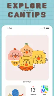 canwidget - desktop•cute•art iphone screenshot 2