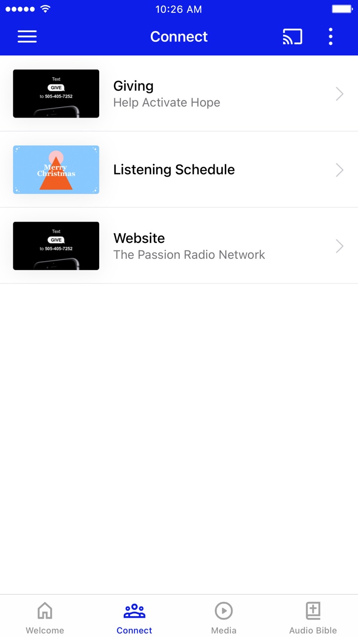 iPhone screenshot