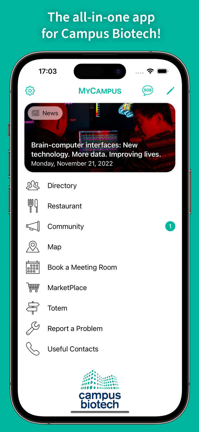 Campus Biotech MyCampus