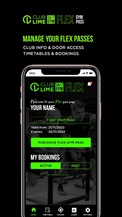 Club Lime Flex Gym Pass Screenshot
