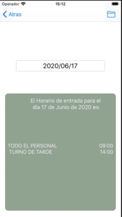 Horarios Las Hortichuelas Screenshot