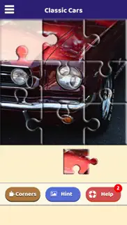 classic cars puzzle iphone screenshot 1