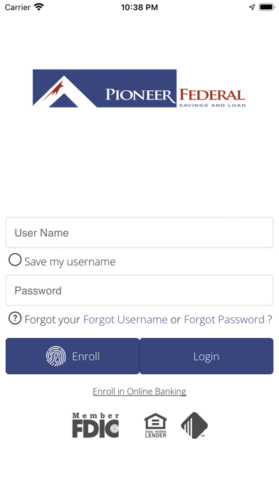 Pioneer Federal S&L - Montana Screenshot