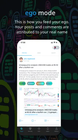 Game screenshot Credo Social Content Network hack