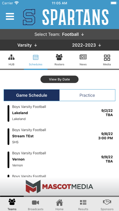 Sparta Athletics Screenshot