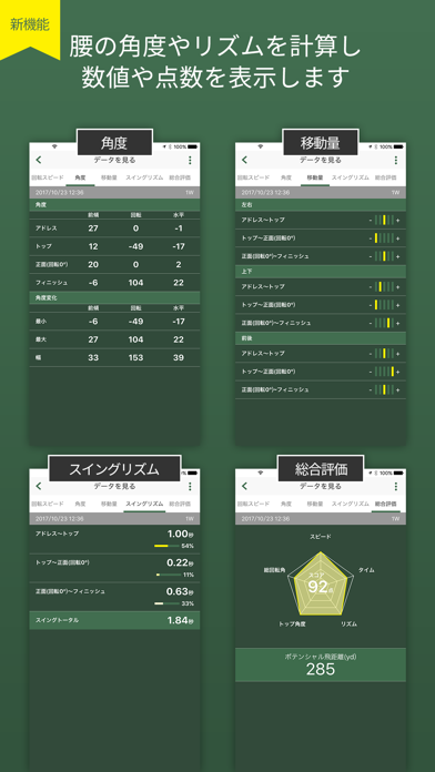 Screenshot #2 pour EXILIM Analyzer for GOLF