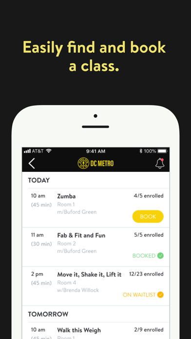 Golds Gym DC METRO Screenshot