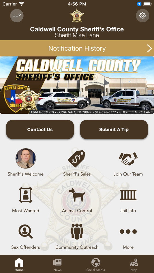 #1. Caldwell CO Sheriff (TX) (iOS) Podle: Caldwell County Sheriff's Office (TX)