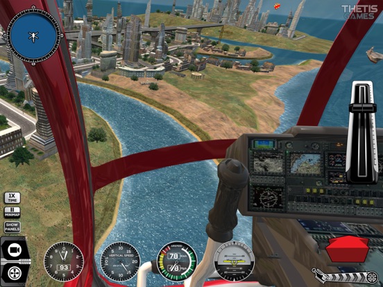 Helicopter Simulator 2016 iPad app afbeelding 7