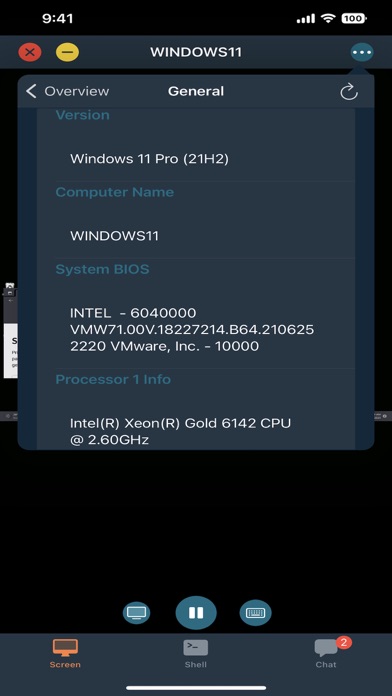 BeyondTrust Access Console Screenshot