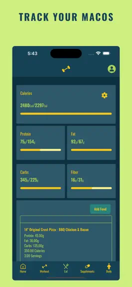 Game screenshot WorkoutTrack: Calorie Counter hack