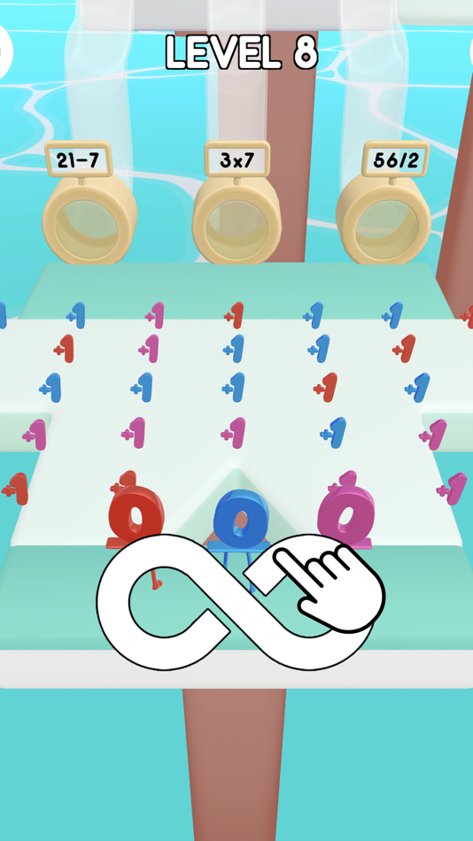 #3. Number Race* (iOS) 由: DoDo Game Co