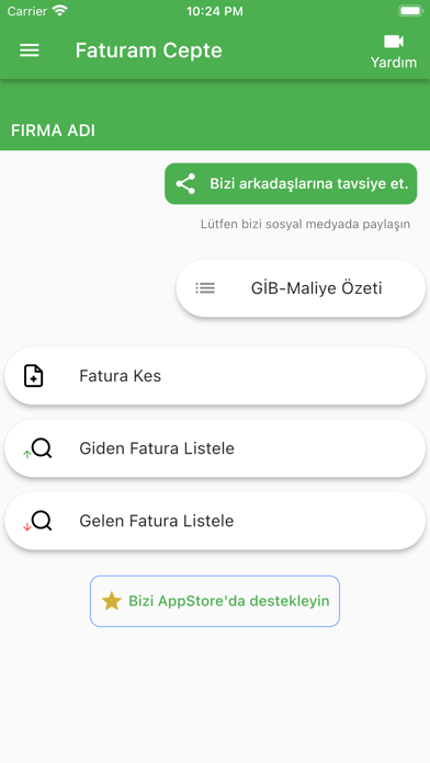 e fatura : Faturam Sektörel Screenshot