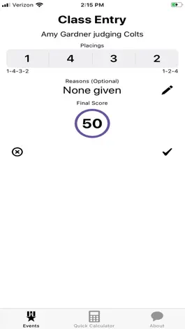 Game screenshot eJudging Pro apk