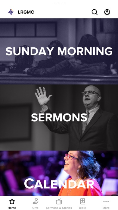 LakeRidge Methodist Church Screenshot