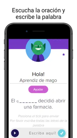 Game screenshot Spell Wizards Spanish apk