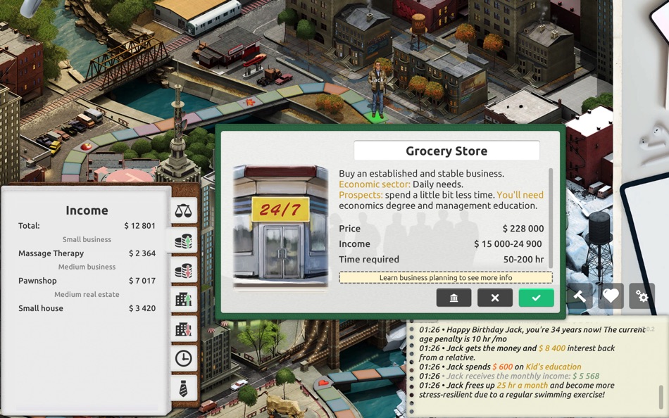 #4. Timeflow: Sim Money (macOS) 由: Look Book, Inc