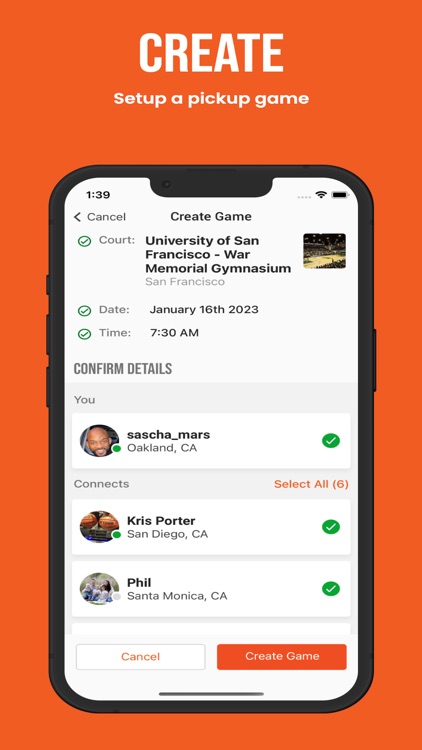 Fullcourt: Pickup Basketball screenshot-3
