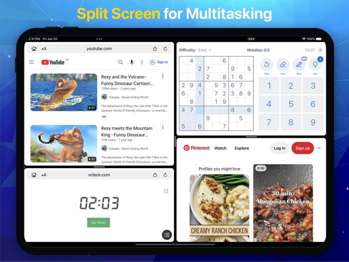 Twins Split Screen Dual View