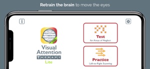 Visual Attention Therapy Lite screenshot #1 for iPhone