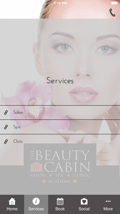 The Beauty Cabin Salons Screenshot