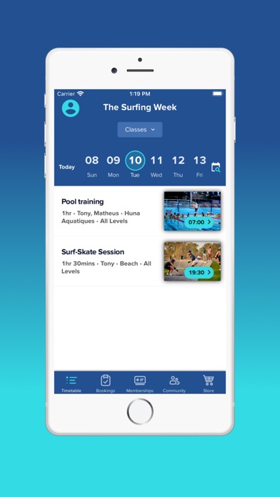 The Surfing Week Screenshot