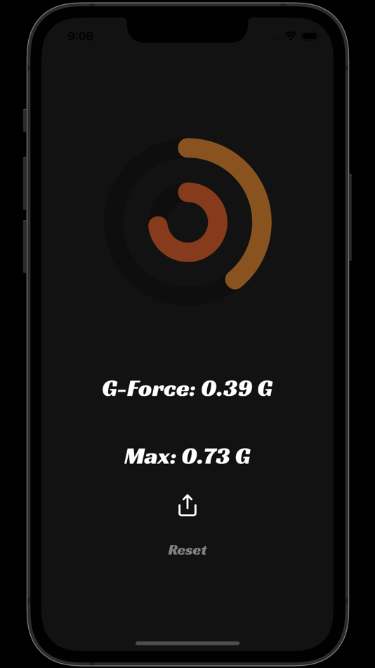 #1. Top G-Force (iOS) 由: Zeutek Pty Ltd