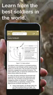 army ranger handbook iphone screenshot 1
