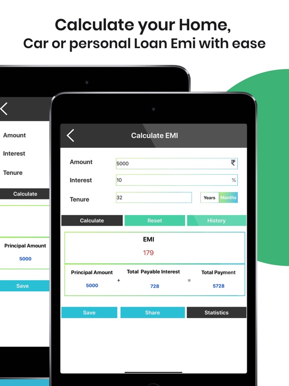 Screenshot #5 pour EMI, GST & Loan Calculator