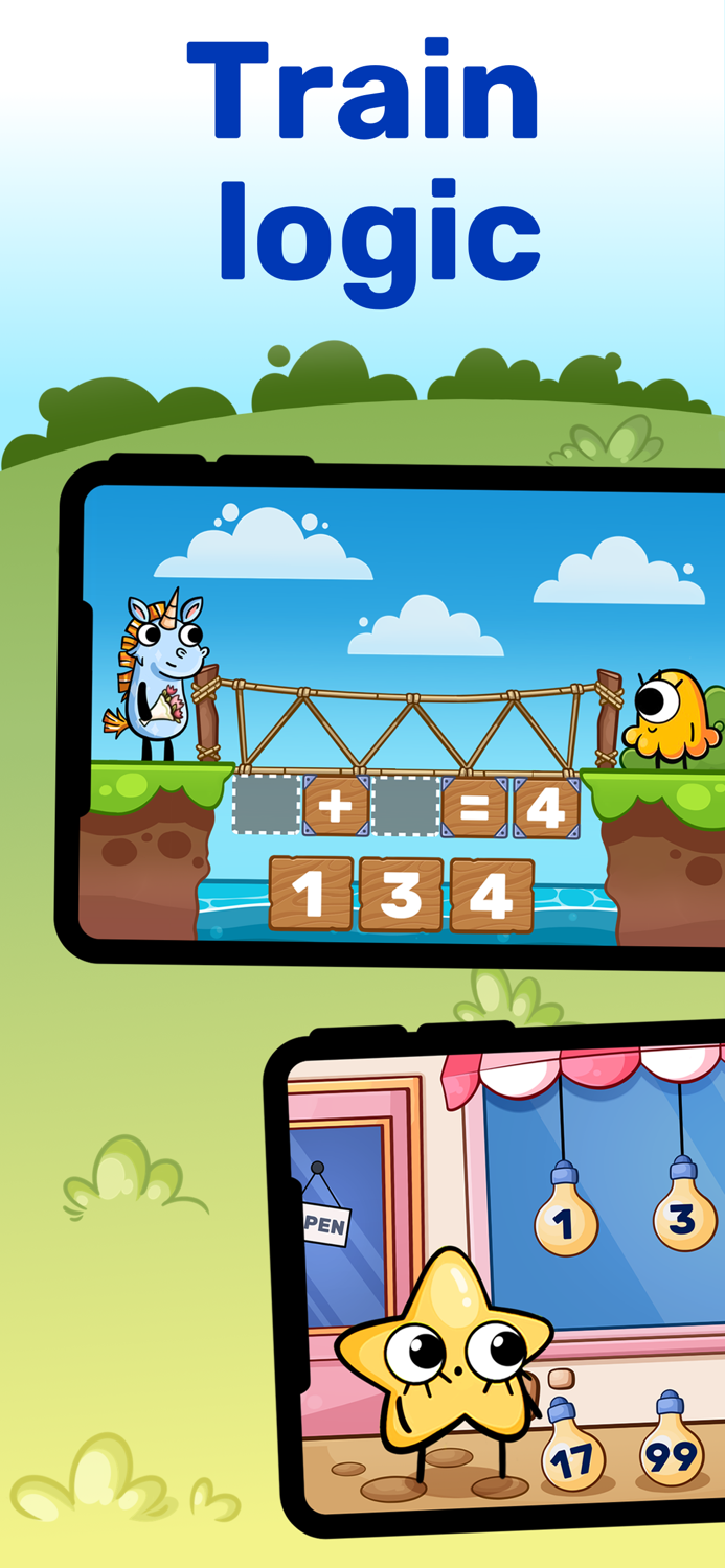 MathandLogic games for kids