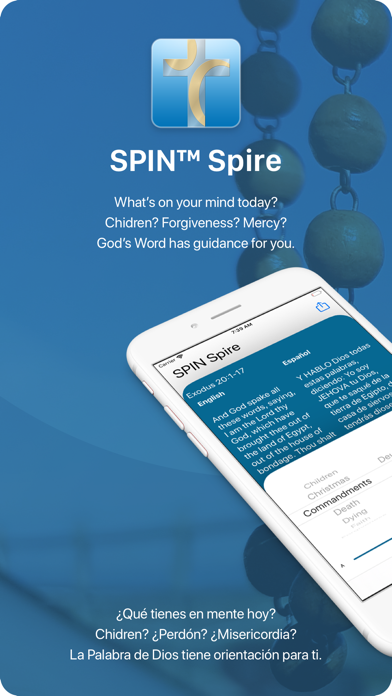 SPIN Spire iPhone screenshot 1 - Reference app