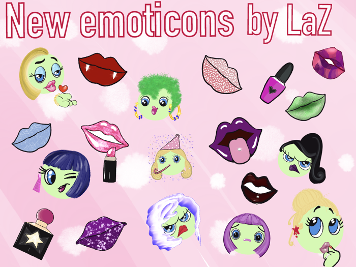 new emoticons by LaZ
