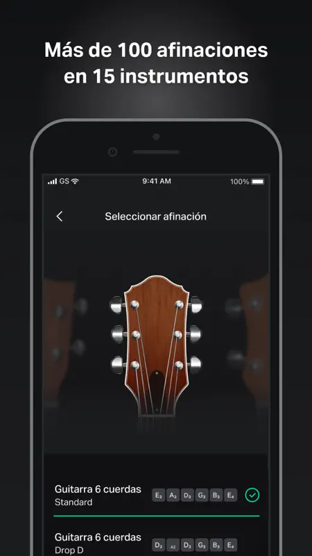 GuitarTuna: Afinador, Acordes screenshot 4 of 9