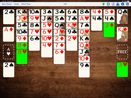 Screenshot #5 pour FreeCell+