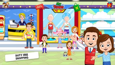 My Town : Airport Screenshot