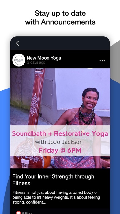 New Moon Yoga Screenshot