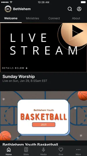 bethlehemchurchlive screenshot 1