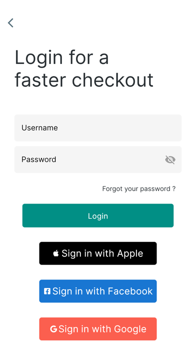 Smart Meals Screenshot