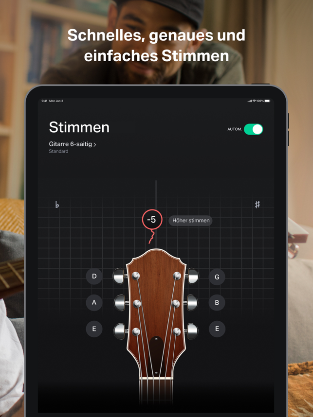 ‎GuitarTuna: Gitarre Stimmgerät Screenshot